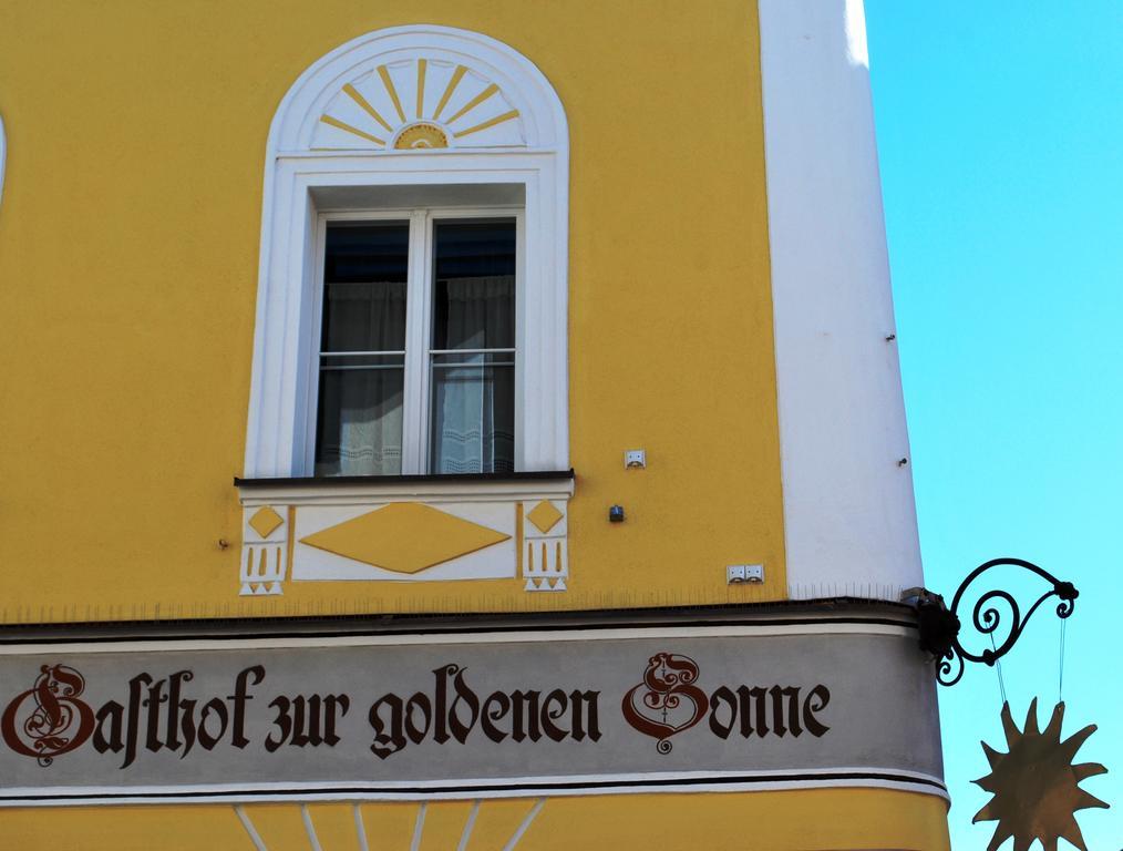 Gasthof Zur Goldenen Sonne 파사우 외부 사진
